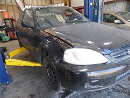 2000 Honda Civic DX Black Coupe 1.6L AT #A22476